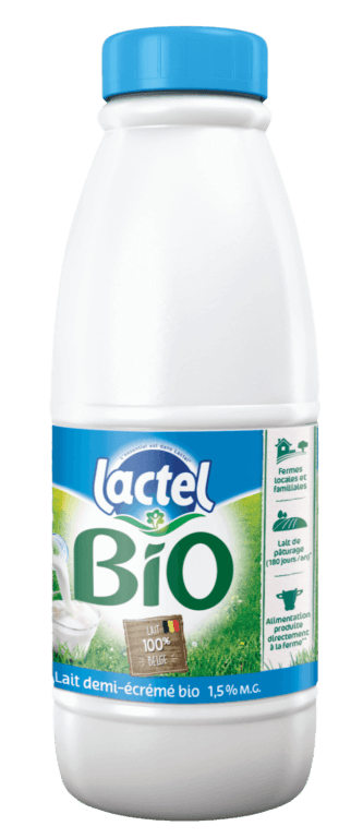 Lactel Bio demi-écrémé