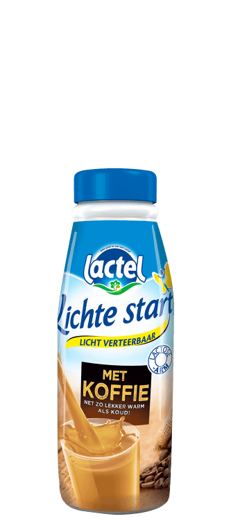 Lactel Lichte Start met koffie