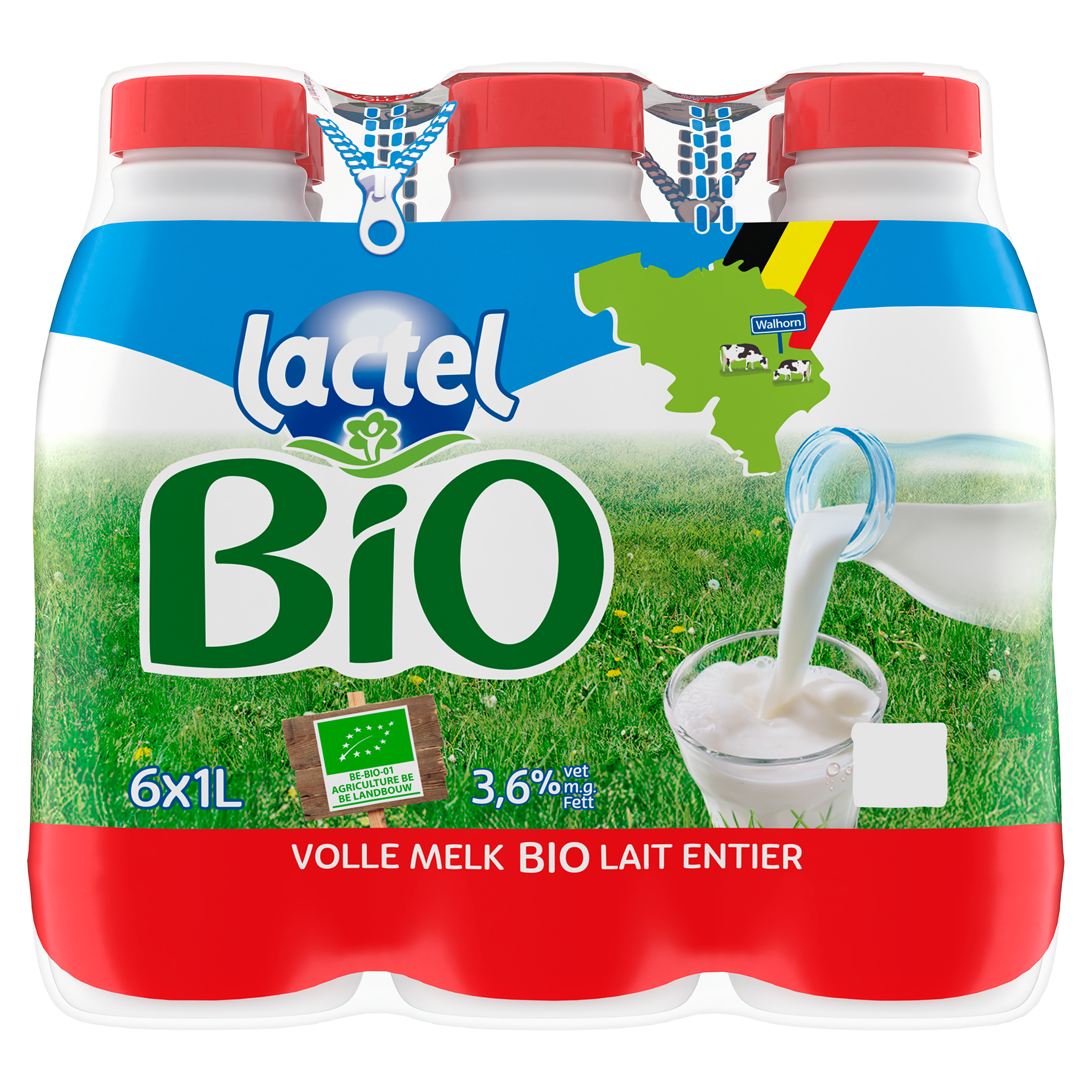 Des packs composés à partir de 50% de plastique recyclé